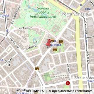 Mappa Corso Venezia, 43, 20121 Milano, Milano (Lombardia)