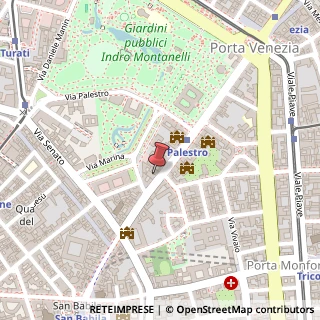 Mappa Corso Venezia, 39, 20121 Milano, Milano (Lombardia)
