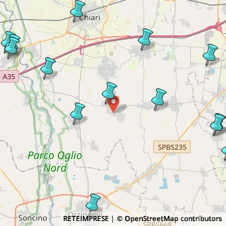 Mappa 25030 Comezzano-Cizzago BS, Italia (6.69071)