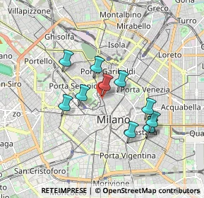 Mappa Via Arco, 20121 Milano MI, Italia (1.50182)