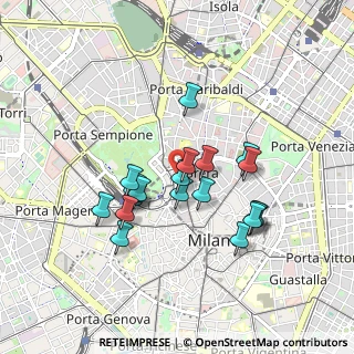 Mappa Via delle Erbe, 20121 Milano MI, Italia (0.76)