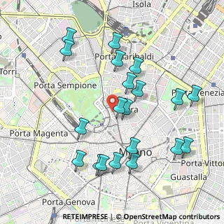 Mappa Via Arco, 20121 Milano MI, Italia (1.0355)