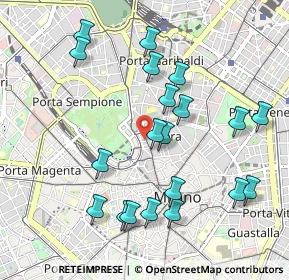 Mappa Via delle Erbe, 20121 Milano MI, Italia (1.0355)