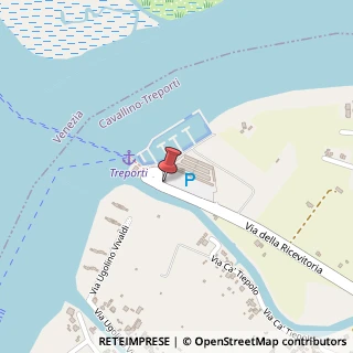 Mappa Via della Ricevitoria, 32, 30013 Cavallino-Treporti, Venezia (Veneto)