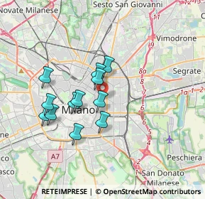 Mappa , 20129 Milano MI, Italia (2.93583)