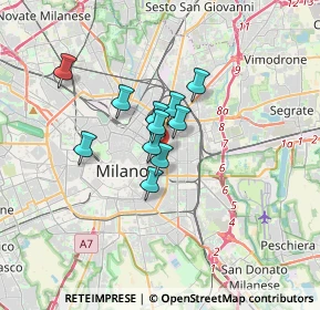 Mappa , 20129 Milano MI, Italia (2.14545)