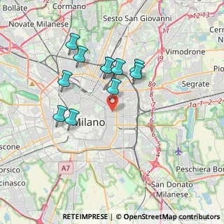 Mappa , 20129 Milano MI, Italia (3.25636)