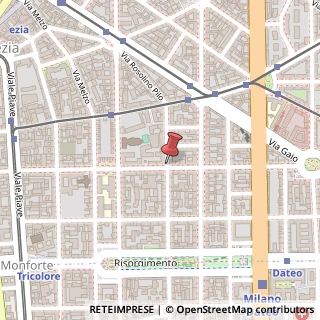 Mappa Via Trento e Trieste, 104, 20129 Milano, Milano (Lombardia)
