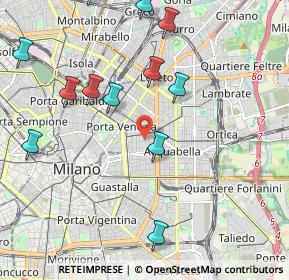 Mappa , 20129 Milano MI, Italia (2.37167)