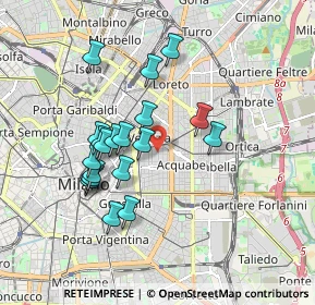 Mappa , 20129 Milano MI, Italia (1.6095)