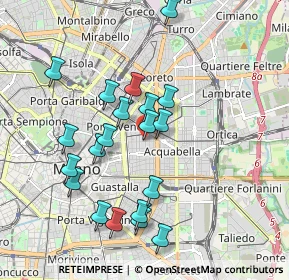 Mappa , 20129 Milano MI, Italia (1.8145)