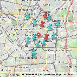 Mappa , 20129 Milano MI, Italia (1.60667)
