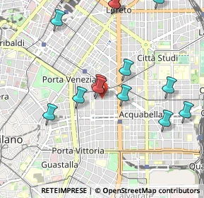 Mappa , 20129 Milano MI, Italia (1.11929)