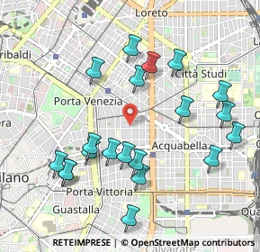 Mappa , 20129 Milano MI, Italia (1.0395)