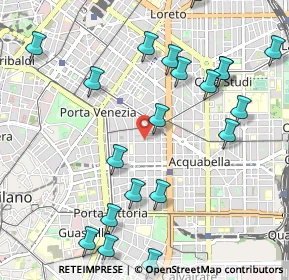 Mappa , 20129 Milano MI, Italia (1.2255)