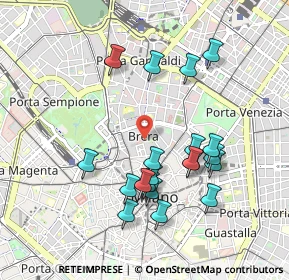 Mappa , 20121 Milano MI, Italia (0.9225)