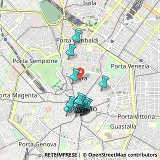 Mappa , 20121 Milano MI, Italia (0.8505)