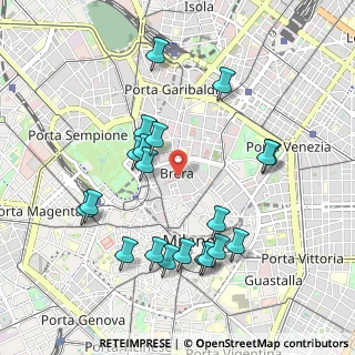 Mappa , 20121 Milano MI, Italia (1.005)