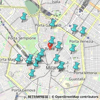 Mappa , 20121 Milano MI, Italia (1.0255)