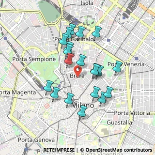 Mappa , 20121 Milano MI, Italia (0.8165)