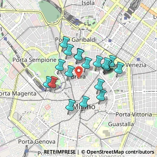 Mappa , 20121 Milano MI, Italia (0.6965)