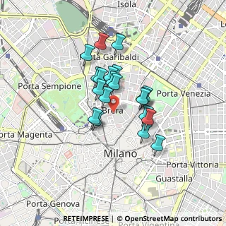 Mappa , 20121 Milano MI, Italia (0.6245)