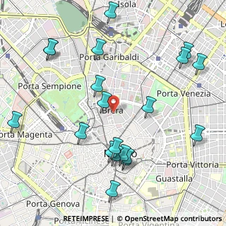 Mappa , 20121 Milano MI, Italia (1.2195)