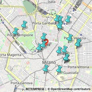 Mappa , 20121 Milano MI, Italia (1.058)