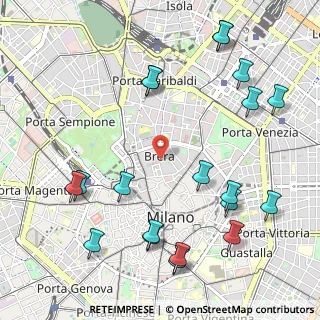 Mappa , 20121 Milano MI, Italia (1.306)