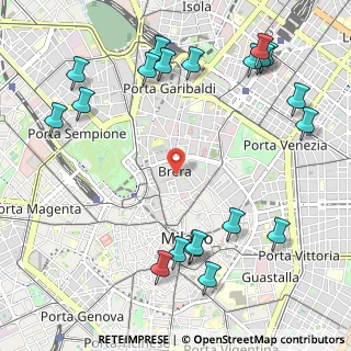 Mappa , 20121 Milano MI, Italia (1.3835)