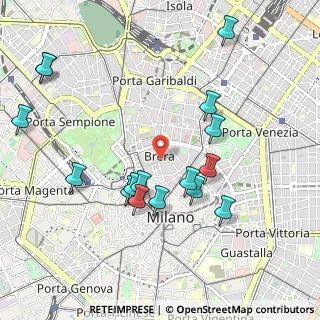 Mappa , 20121 Milano MI, Italia (1.07938)
