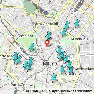 Mappa , 20121 Milano MI, Italia (1.1735)
