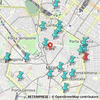 Mappa , 20121 Milano MI, Italia (1.299)