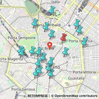 Mappa , 20121 Milano MI, Italia (1.043)