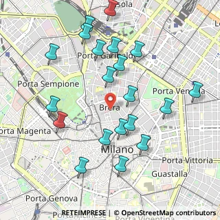 Mappa , 20121 Milano MI, Italia (1.0705)