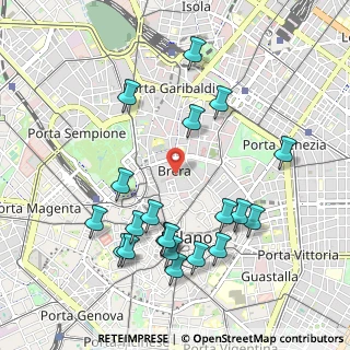 Mappa , 20121 Milano MI, Italia (1.0785)
