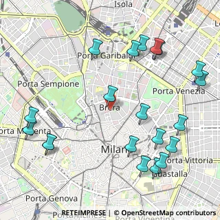 Mappa , 20121 Milano MI, Italia (1.304)