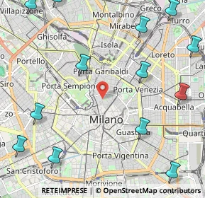 Mappa , 20121 Milano MI, Italia (3.08615)