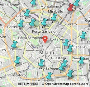 Mappa , 20121 Milano MI, Italia (2.804)