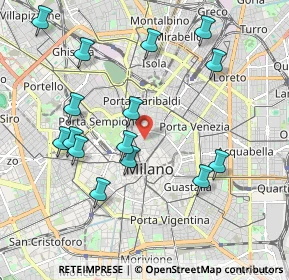 Mappa , 20121 Milano MI, Italia (2.10667)