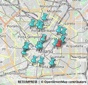 Mappa , 20121 Milano MI, Italia (1.5645)