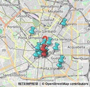 Mappa , 20121 Milano MI, Italia (1.28824)