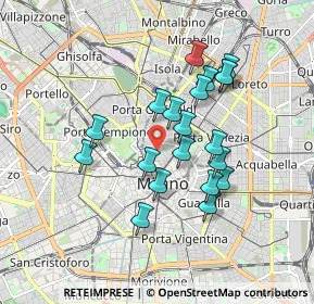 Mappa , 20121 Milano MI, Italia (1.536)