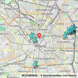 Mappa , 20121 Milano MI, Italia (3.00462)