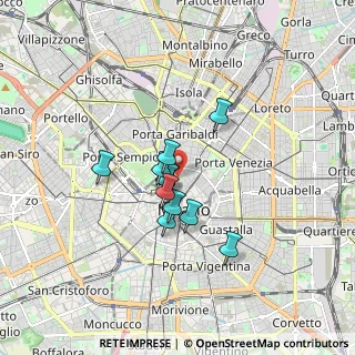 Mappa , 20121 Milano MI, Italia (1.16364)