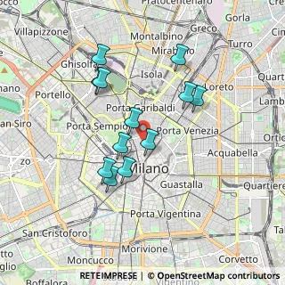 Mappa , 20121 Milano MI, Italia (1.58167)