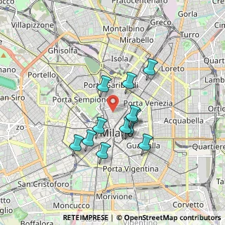 Mappa , 20121 Milano MI, Italia (1.39417)
