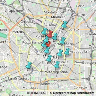 Mappa , 20121 Milano MI, Italia (1.28846)