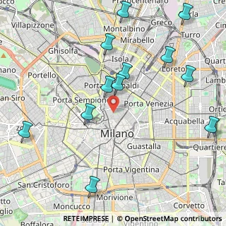 Mappa , 20121 Milano MI, Italia (2.46167)