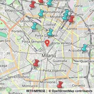 Mappa , 20121 Milano MI, Italia (2.89667)